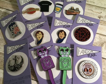 Seconds Quality Pins - Variations, Enamel pin, Harry Potter pin, Society for the Promotion of Elfish Welfare Pin