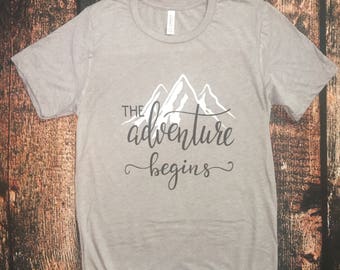 and so the adventure begins shirt