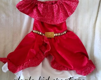 Elena of avalor costume,Mexican fiesta dress,Elena of avalor dress