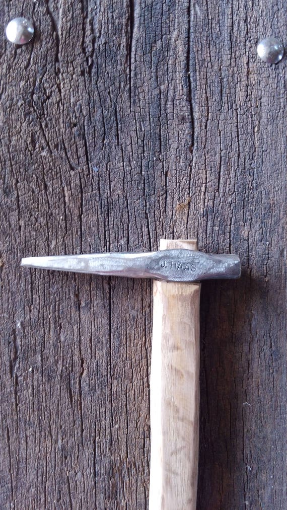 Blacksmith hammer eye punch. Handmade hammer eye