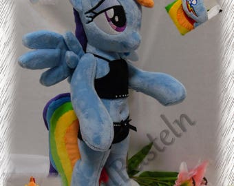 anthro pony plush