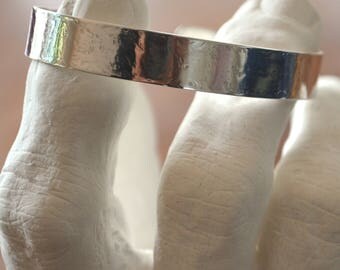 Sterling silver cuff bracelet