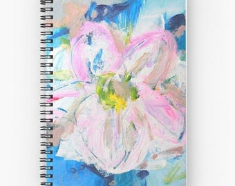 Spiral Notebooks, Spiral Journals, Abstract Art - FREE Shipping -
