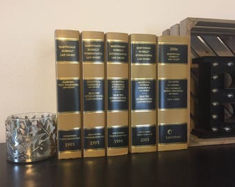 Vintage Law and Legal Books - New, Used, Vintage, Various Colors and Sizes