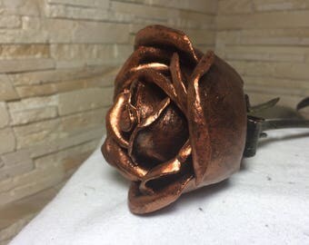 Iron rose, 7th wedding, 7th anniversary, copper wedding, copper anniversary, copper gift, copper wedding gift, 7th anniversary gift, copper