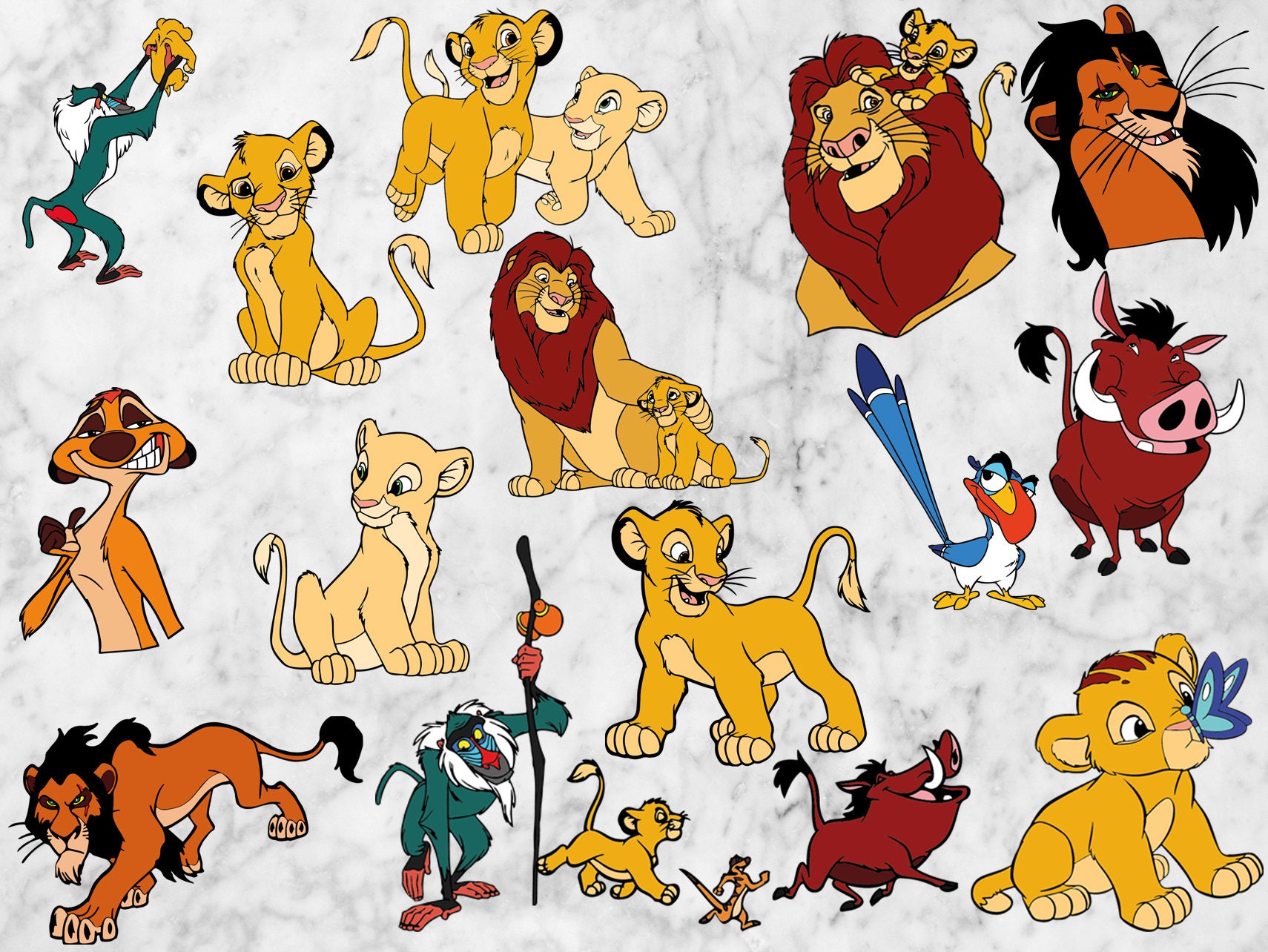 Download Lion King Svg Lion king Cut files Simba Clip art png & EPS