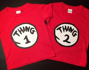 Thing 1 Thing 2 - Twin 1 Twin 2 - Twins