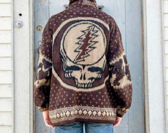 grateful dead alpaca sweater