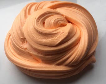 Peachie melba non deflate fluffy slime