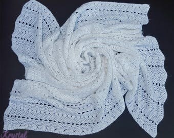 Knit Baby Blanket, baby blanket knit, nursery blanket, newborn blanket, newborn baby blanket, crib blanket, baby blanket, handknit blanket