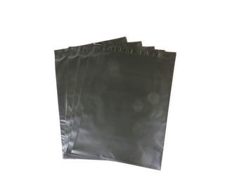 Self Sealing Black Poly Mailers 10x13 - Anti Static Self Adhesive Tear Dirt Waterproof Shipping Supplies Polymailers - Ship Within 24 Hours