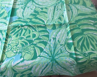 Lilly Pulitzer Leopard in the Jungle Printed Fabric