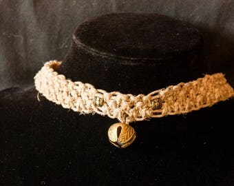 Cat Bell Choker Jewelry Drum Dance