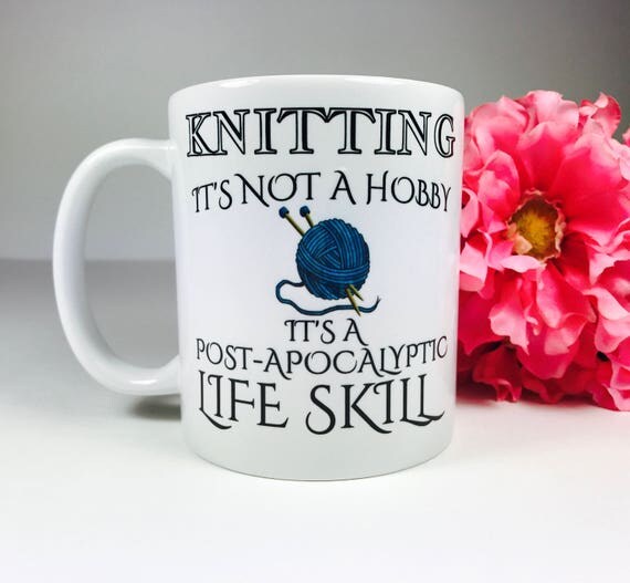 Knitting-related accessories, like mugs, also make great gifts!