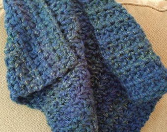 Handmade Crochet Baby Blanket - stroller size