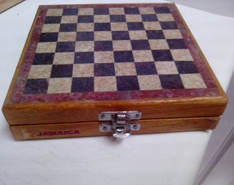 Vintage Sand Stone Chess Set Jamaica Vintage Sand Stone Chess Set Jamaica