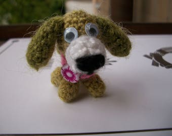 Crochet Mini amigurumi dog/мини амигуруми собачка