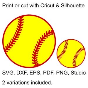 Free Free 323 Stitches Cricut Softball Svg Free SVG PNG EPS DXF File