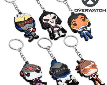 Overwatch Keychains and Key rings