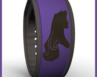 Aurora Silhouette Disney Princess Inspired MagicBand Decal - Compatible with Both Style of Magic Bands