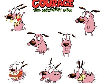 Courage The Cowardly Dog Silhouette