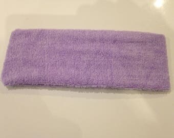 Headband Lavender Purple sponge width 6 cm