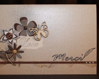 natural tones card any occasion