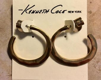 Vintage Kenneth Cole Hoop Earrings