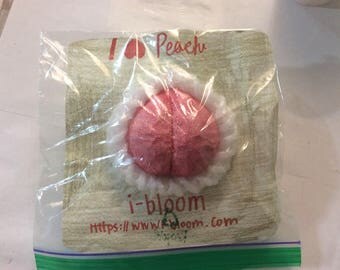 Homemade IBLOOM I LOVE PEACH squishy, really slow rising