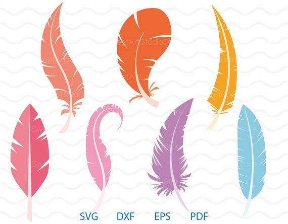 Download Feather Clipart Feather svg cricut silhouette cut files