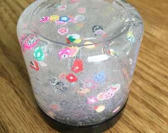 Clear Slime Fruit Salad Scented Froot Loops