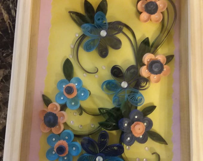 Quilling flower 1