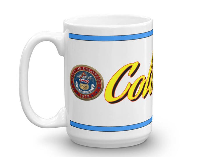 Colorado Mug, Colorado Keepsake, Colorado Memorial, Colorado Pride, ColoradoCoffee Cup