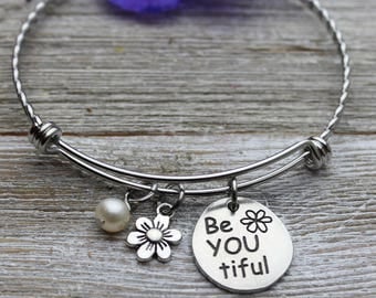 Be.YOU.tiful Charm Bangle Bracelet