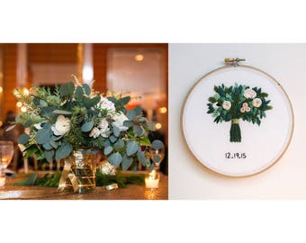 Hand Embroidery Wedding  Gifts  Keepsakes by KimArt on Etsy