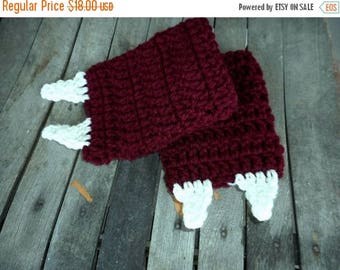 SALE Vampire Teeth Fingerless Gloves. Handmade Crochet Arm Warmers. Dracula Fangs. Vampire Teeth. Carpathian Lore
