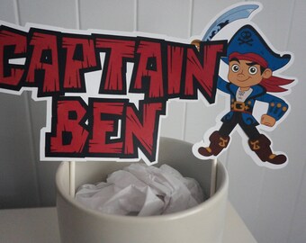 Captain Jake & the Neverland Pirates Cake Topper/Centerpiece