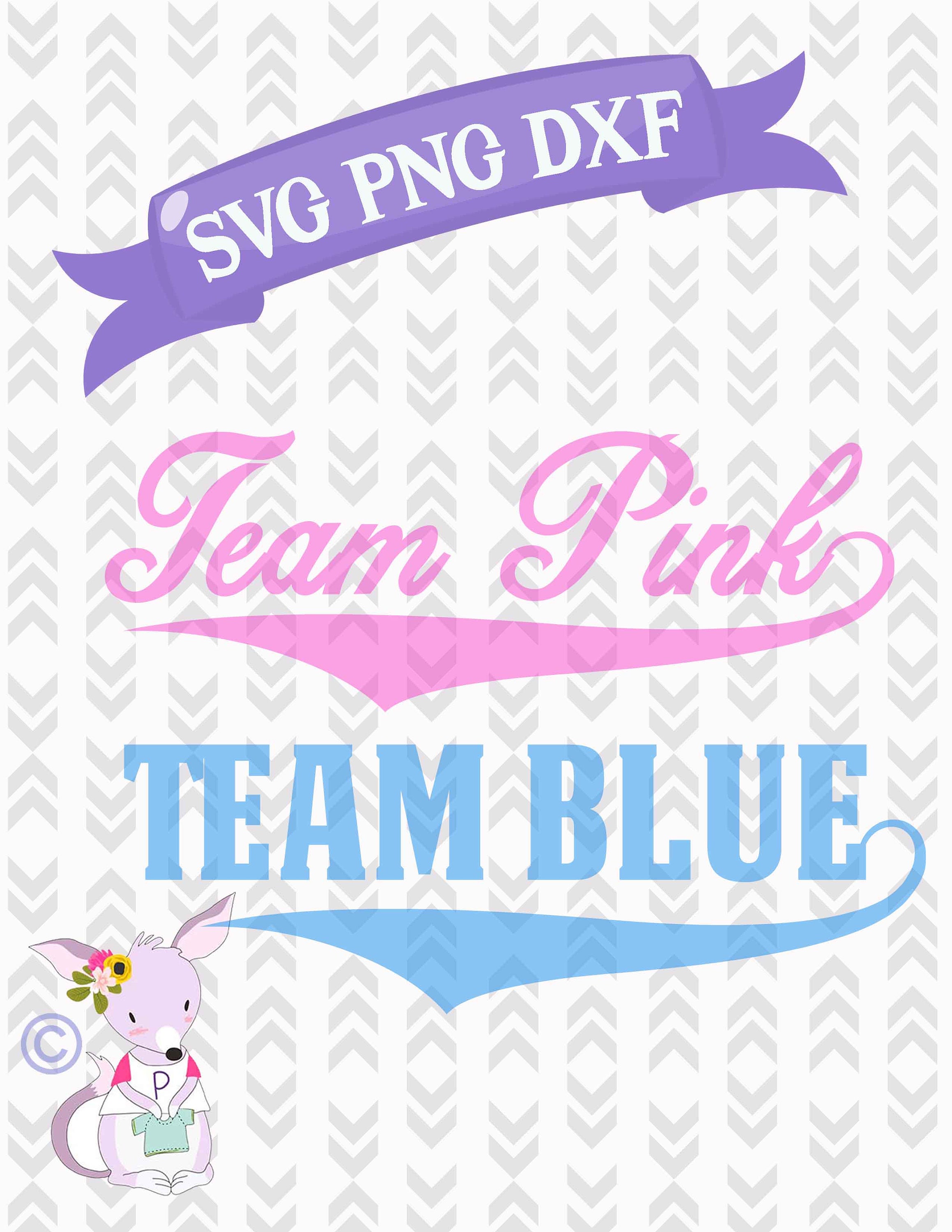 Download Team Pink Team Blue Gender Reveal SVG Cut Files - Baseball ...