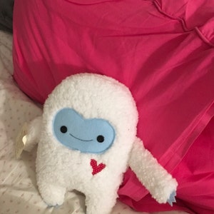 abominable yeti plush toy