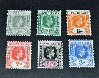 Leeland Islands 6 mint stamps 1949