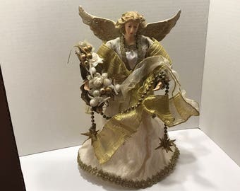 plastic angel statue