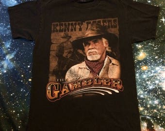 Vintage Kenny Rogers The Gambler Country Music T-Shirt