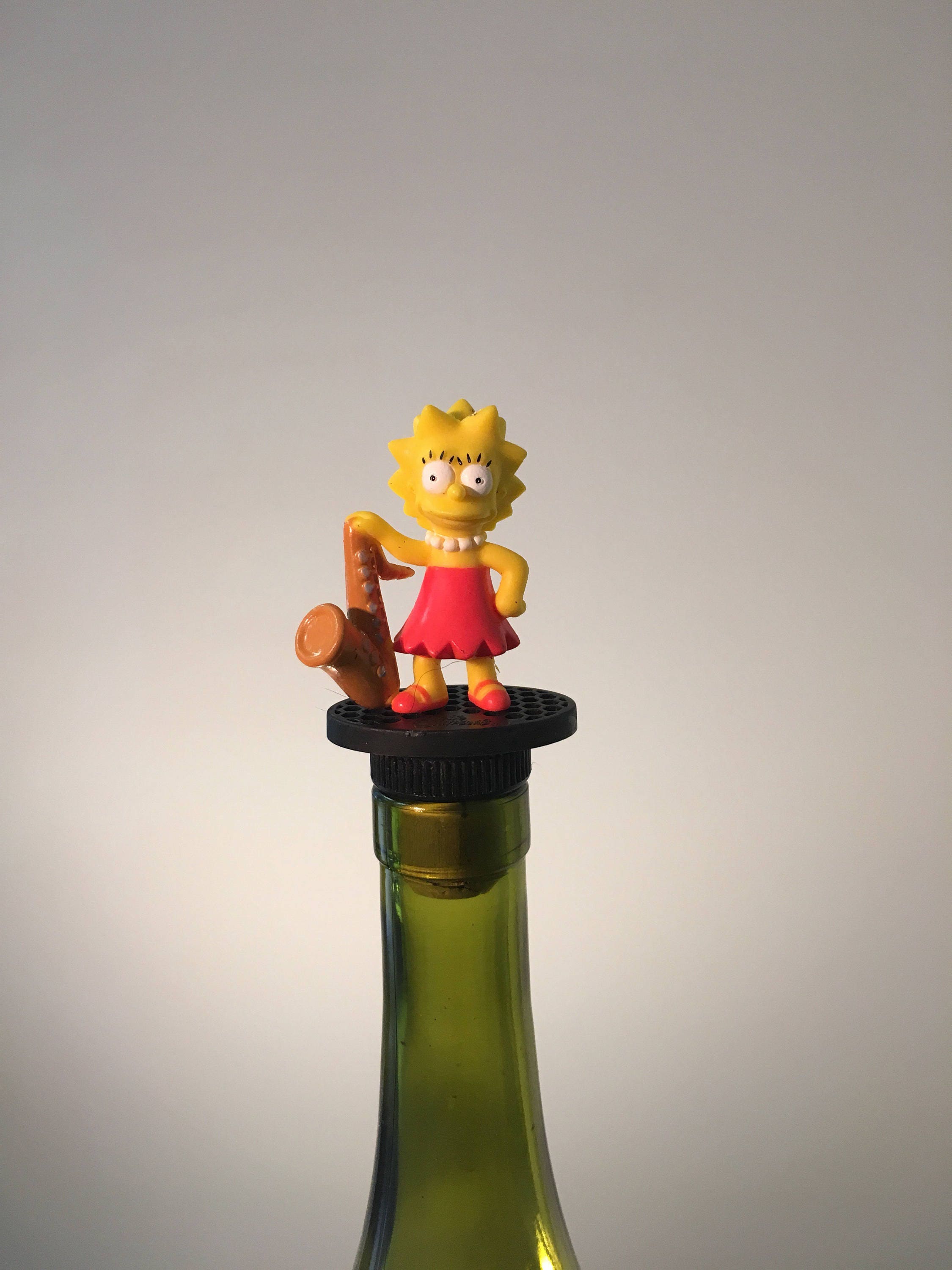 Simpsons Wine Stopper Lisa Simpson Gift Cartoon Wine Gift