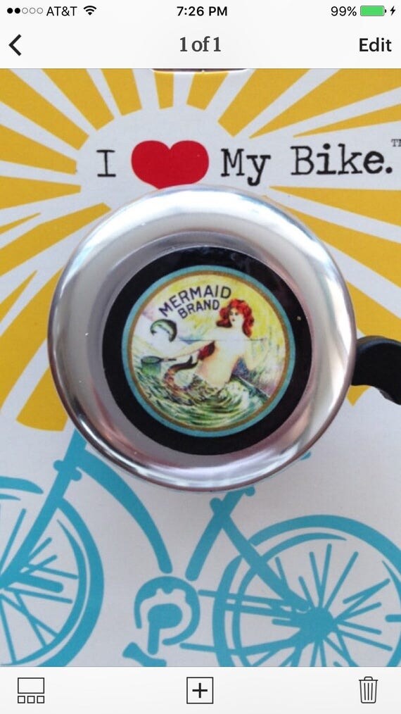 Mermaid Bike Bell