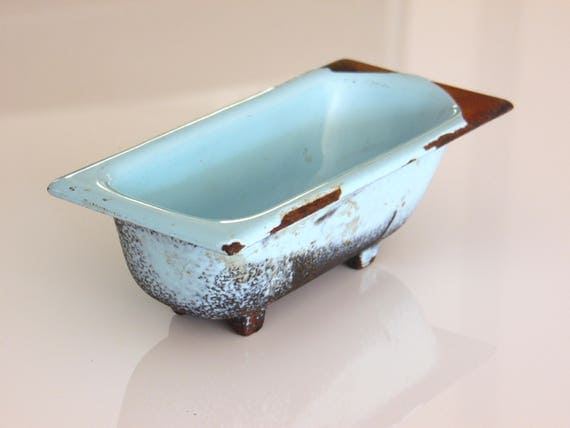 Antique Enamel Bathtub Enamel Soap Dish Shabby Chic Home Antique Enamel Bathtub Enamel Soap Dish Shabby Chic Home
