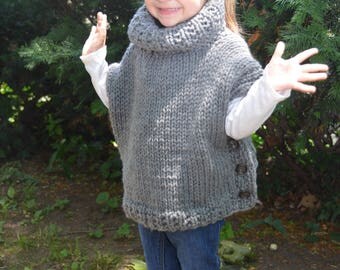 IN STOCK - Azel Pullover size 5/7 in grey