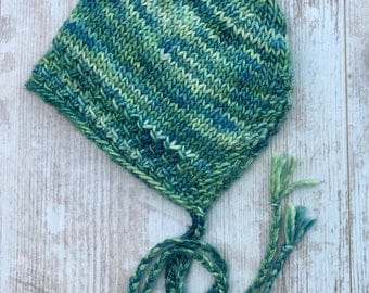 Textured Prop Hat, Newborn Boy Photo Hat, Newborn Photo Bonnet, Photo Prop Hat/Bonnet