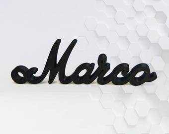 Nome personalizzato in stampa 3d