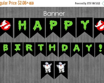 ON SALE Ghostbuster Banner