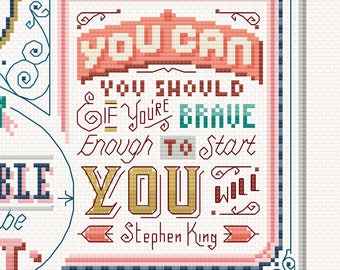 Charity SAL for Mind - Release 8 of 9 Cross Stitch Pattern (Digital Format - PDF)